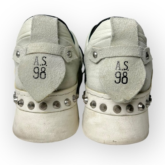 A.S. 98 Denalux Combi 10 Sneakers Bianco 39 - Picture 6 of 9
